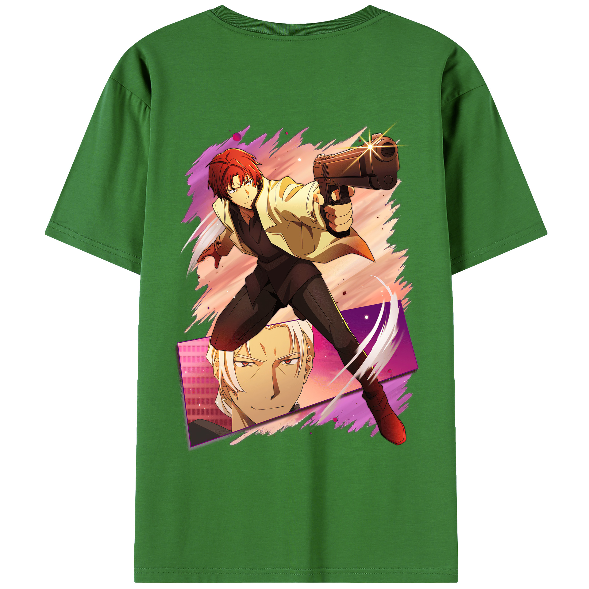 （画像用） 文豪ストレイドッグス Bungo Stray Dogs レディース半袖Tシャツ(バックプリント)